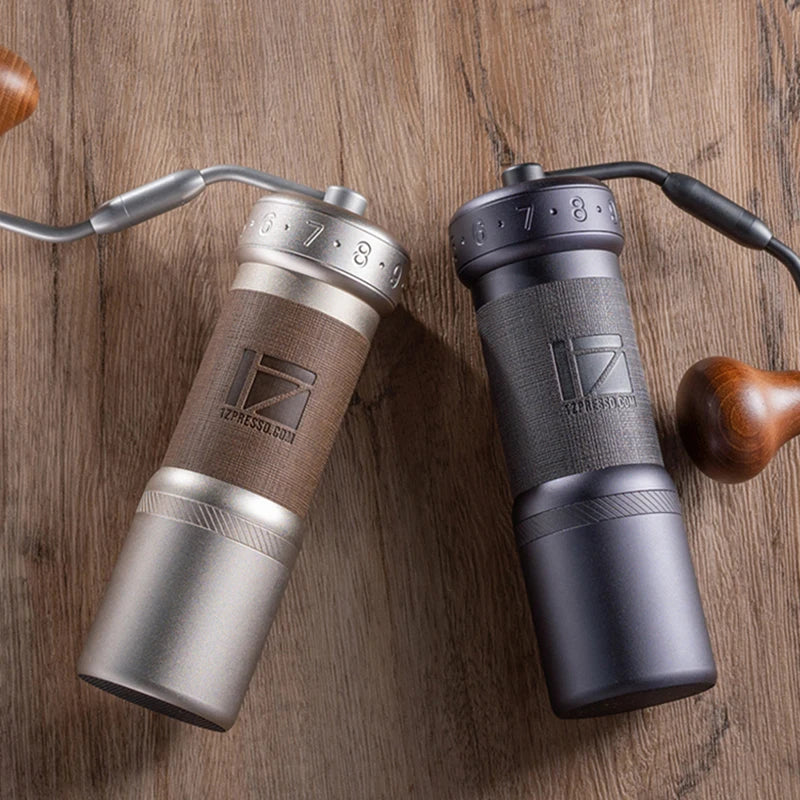 1Zpresso Kultra Manual Coffee Grinder – Portable, Adjustable 304 Stainless Steel Burr with 7-Core