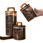 Airtight Glass Jar with Wood Lid (800-2100ml) – Storage for Coffee, Grains & More